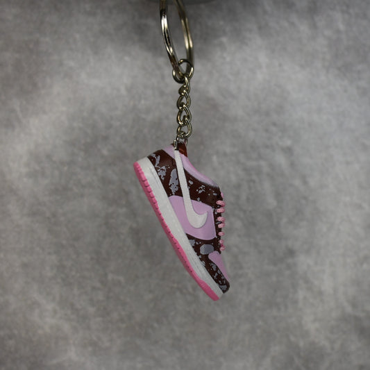 W'S Dunk Premium 'Splatter' Keyring