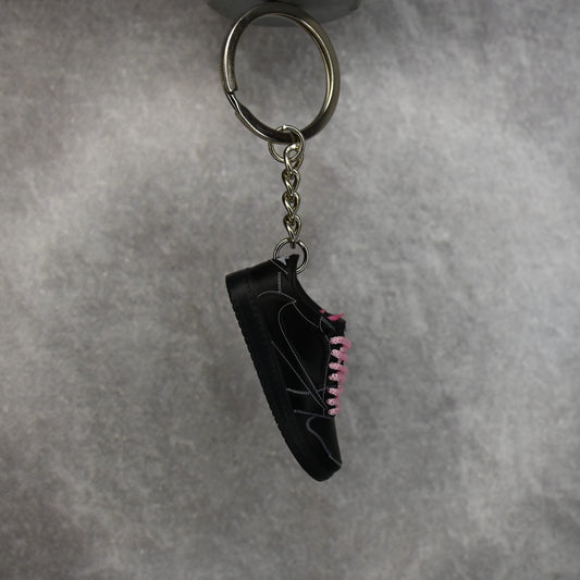 Travis Scott x Air Jordan 1 Retro Low OG SP 'Black Phantom' Keyring