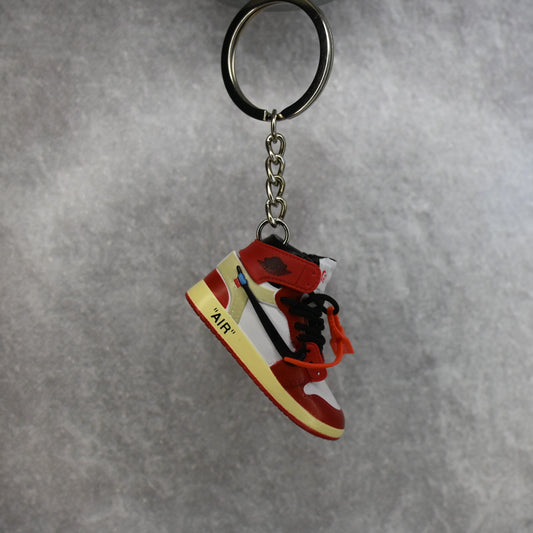 Off-White x Air Jordan 1 Retro High OG 'Chicago' Keyring