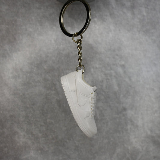 Dunk Low 'Triple White' Keyring