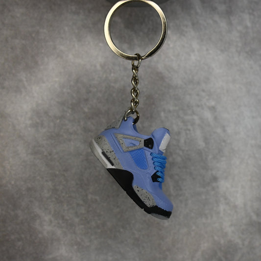 Air Jordan 4 Retro 'University Blue' Keyring